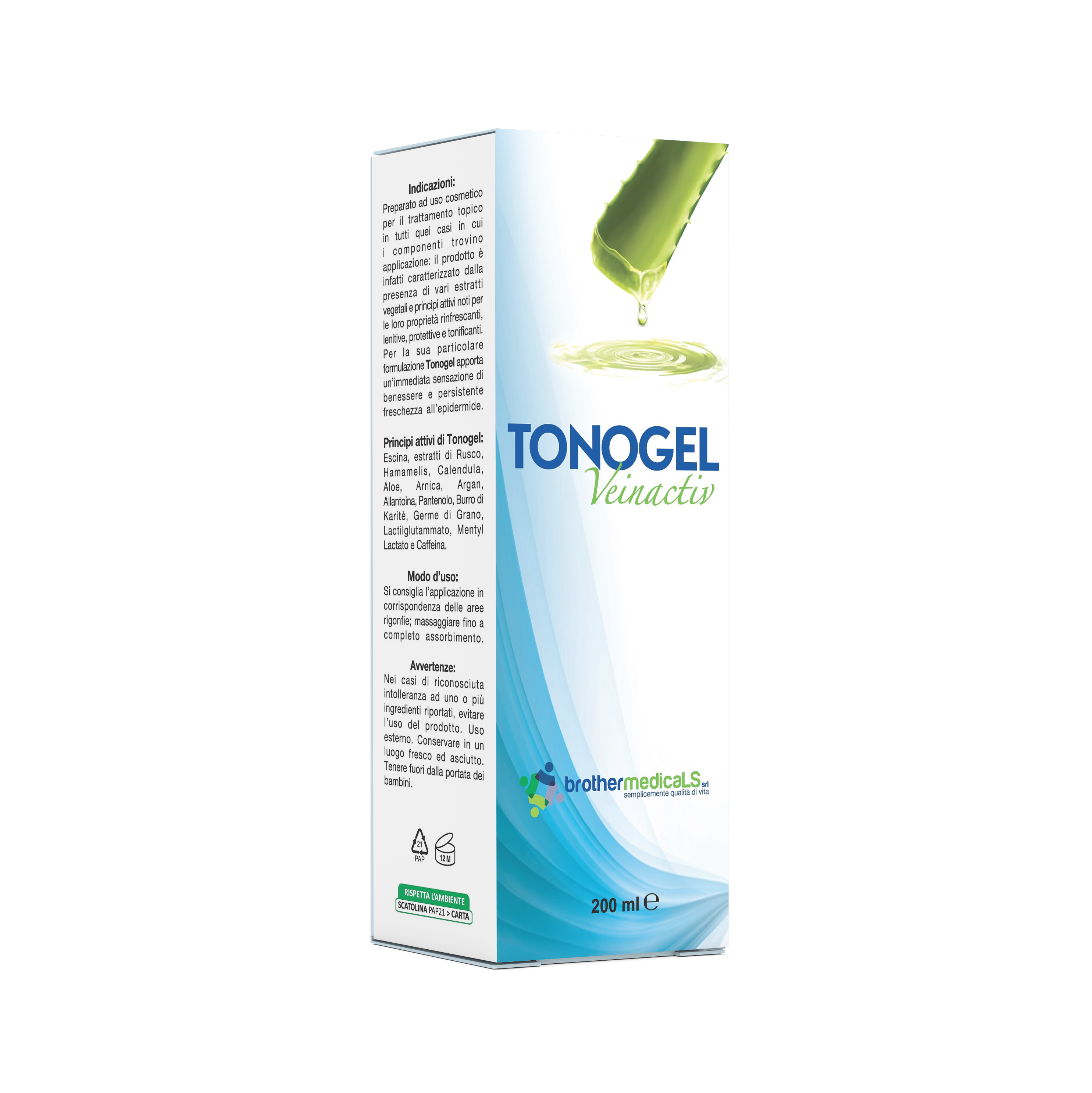 Tonogel Veinactiv 200 ml